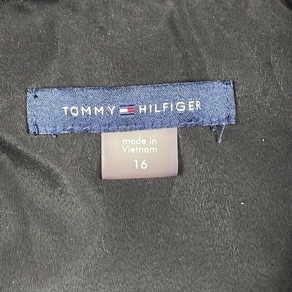 Tommy Hilfiger Womens Blazer Suit Jacket Gray Career Single Button Sz 16 - Picture 8 of 10